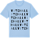 Blue Soul t-shirt med Vitehall ordlek t-shirt