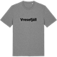 Mid Heather Gray t-shirt med Vresefjäll fetstil t-shirt
