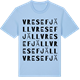 Blue Soul t-shirt med Vresefjäll ordlek t-shirt