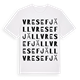 Vresefjäll ordlek t-shirt