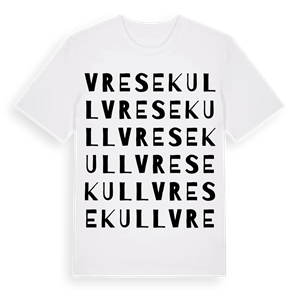 Vresekull ordlek t-shirt – ekologisk bomull t-shirt från Pinshirt