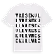 Vresekull ordlek t-shirt