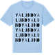 Blue Soul t-shirt med Yalund ordlek t-shirt