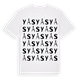 Yås ordlek t-shirt