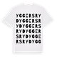 Yggersryd ordlek t-shirt