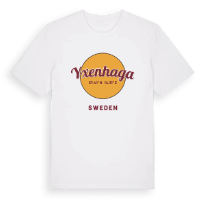 Yxenhaga cirkel t-shirt – ekologisk bomull t-shirt från Pinshirt