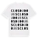 Clos du Doubs ordlek t-shirt