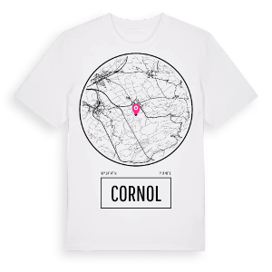 Cornol t-shirt – ekologisk bomull t-shirt från Pinshirt