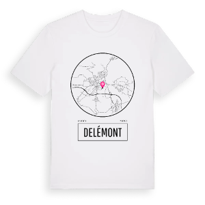 Delémont t-shirt – ekologisk bomull t-shirt från Pinshirt