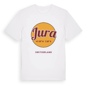 Jura cirkel t-shirt – ekologisk bomull t-shirt från Pinshirt