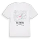 Les Enfers karta t-shirt