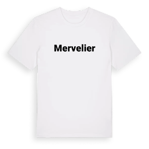 Mervelier fetstil t-shirt – ekologisk bomull t-shirt från Pinshirt