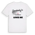 Någon i Çullu Mahallesi älskar mig t-shirt