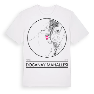 Doğanay Mahallesi t-shirt – ekologisk bomull t-shirt från Pinshirt