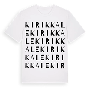 Kırıkkale ordlek t-shirt – ekologisk bomull t-shirt från Pinshirt