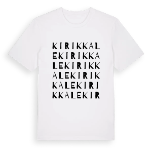 Kırıkkale ordlek t-shirt – ekologisk bomull t-shirt från Pinshirt