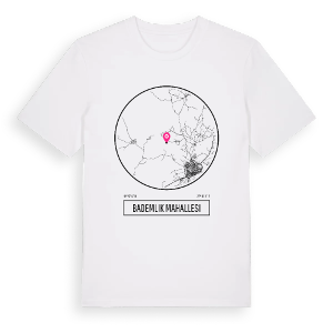 Bademlik Mahallesi t-shirt – ekologisk bomull t-shirt från Pinshirt