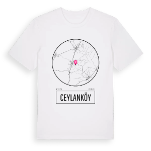 Ceylanköy t-shirt – ekologisk bomull t-shirt från Pinshirt