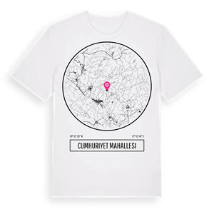 Cumhuriyet Mahallesi t-shirt – ekologisk bomull t-shirt från Pinshirt