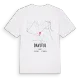 Davutlu karta t-shirt