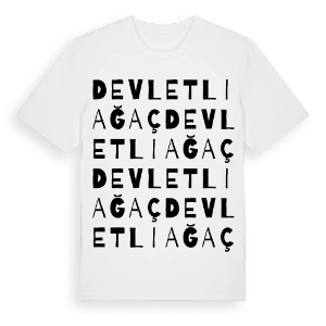 Devletliağaç ordlek t-shirt – ekologisk bomull t-shirt från Pinshirt