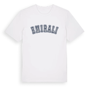 Emirali college t-shirt – ekologisk bomull t-shirt från Pinshirt