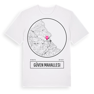 Güven Mahallesi t-shirt – ekologisk bomull t-shirt från Pinshirt