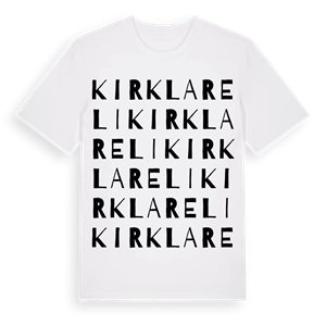 Kırklareli ordlek t-shirt – ekologisk bomull t-shirt från Pinshirt