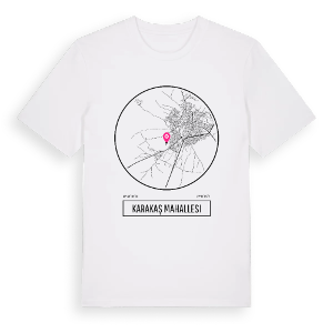 Karakaş Mahallesi t-shirt – ekologisk bomull t-shirt från Pinshirt
