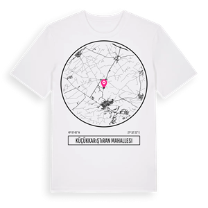 Küçükkarıştıran Mahallesi t-shirt – ekologisk bomull t-shirt från Pinshirt