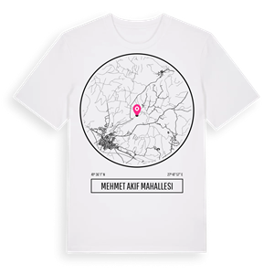 Mehmet Akif Mahallesi t-shirt – ekologisk bomull t-shirt från Pinshirt