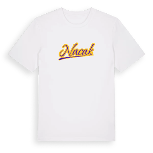 Nacak baseball t-shirt – ekologisk bomull t-shirt från Pinshirt