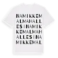 Namık Kemal Mahallesi ordlek t-shirt
