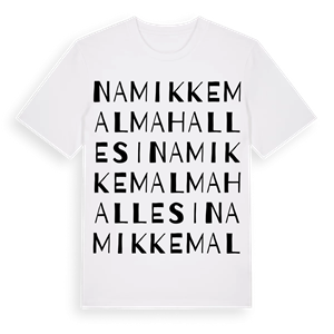 Namık Kemal Mahallesi ordlek t-shirt – ekologisk bomull t-shirt från Pinshirt