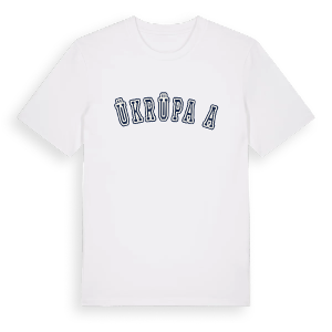 Şükrüpaşa college t-shirt – ekologisk bomull t-shirt från Pinshirt