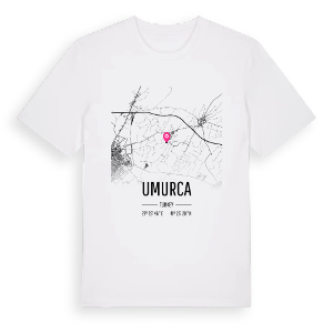 Umurca karta t-shirt – ekologisk bomull t-shirt från Pinshirt