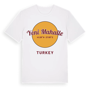 Yeni Mahalle cirkel t-shirt – ekologisk bomull t-shirt från Pinshirt