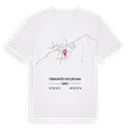 Yündalan Köy Yerleşim Sınırı karta t-shirt