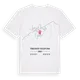 Yündalan Köy Yerleşim Sınırı karta t-shirt
