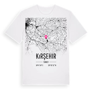 Kırşehir karta t-shirt – ekologisk bomull t-shirt från Pinshirt