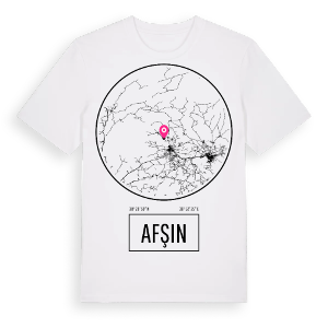 Afşin t-shirt – ekologisk bomull t-shirt från Pinshirt