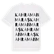 Kahramanmaraş ordlek t-shirt
