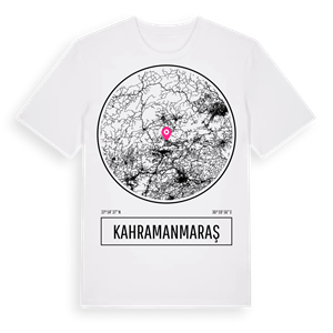 Kahramanmaraş t-shirt – ekologisk bomull t-shirt från Pinshirt