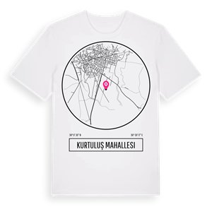Kurtuluş Mahallesi t-shirt – ekologisk bomull t-shirt från Pinshirt
