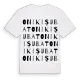 Onikişubat ordlek t-shirt