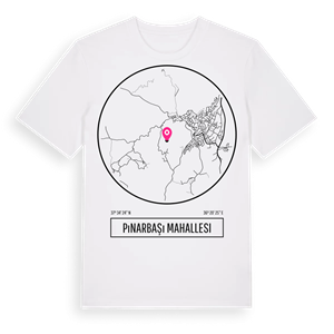Pınarbaşı Mahallesi t-shirt – ekologisk bomull t-shirt från Pinshirt