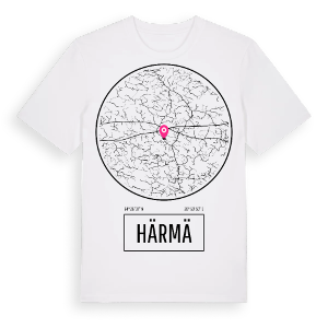 Härmä t-shirt – ekologisk bomull t-shirt från Pinshirt