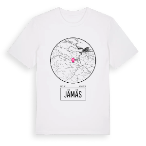 Jämäs t-shirt – ekologisk bomull t-shirt från Pinshirt