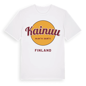 Kainuu cirkel t-shirt – ekologisk bomull t-shirt från Pinshirt