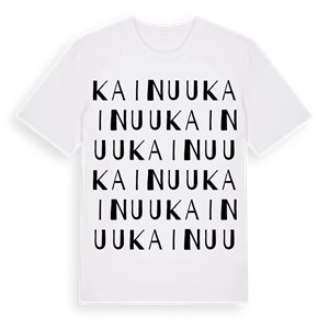 Kainuu ordlek t-shirt – ekologisk bomull t-shirt från Pinshirt